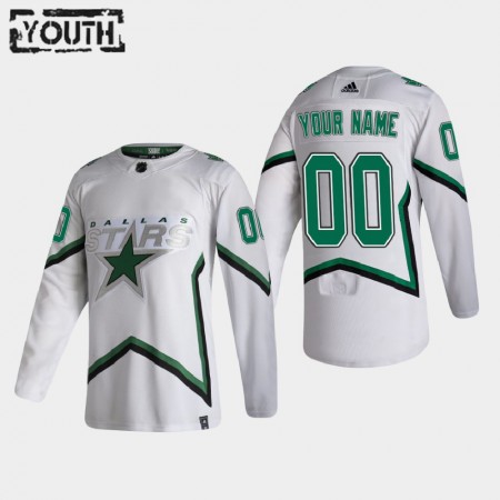 Dětské Hokejový Dres Dallas Stars Dresy Personalizované 2020-21 Reverse Retro Authentic